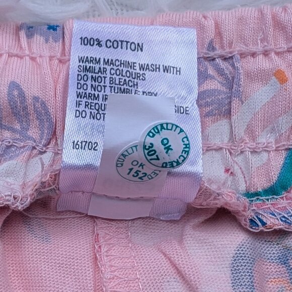 ANKO's Enchanting Playful Summer Unicorn Pink Drawstring Shorts for Girls NWOT - Picture 6 of 9